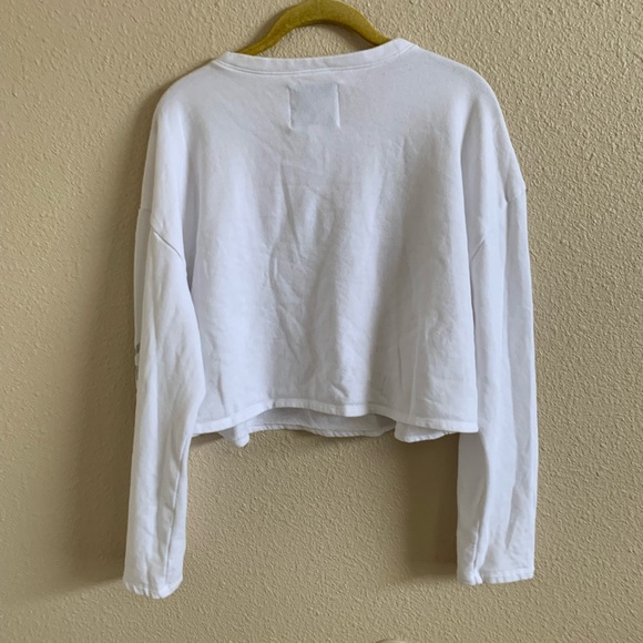 VS Sport Athletic Long Sleeve Cropped Sweatshirt Top 🌴 - Picture 2 of 7